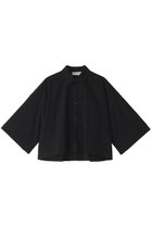 【ナゴンスタンス/nagonstans】のWashedタイプライタークロップド 3/4 SH/シャツ 人気、トレンドファッション・服の通販 founy(ファニー) ファッション Fashion レディースファッション Fashion for Women トップス・カットソー Cut & Sew Tops シャツ・ブラウス・オフィスカジュアル Elegant Blouses & Button-Ups クロップド Cropped, Short Length スリーブ Sleeve, Long Sleeve / Short Sleeve タイプライター Typewriter Fabric, Crisp Cotton バランス Balance, Style Balance ボックス Boxy, Box Shape ロング Long, Long-Length ワイド Wide, Wide Fit thumbnail Black|ID: prp329100004915415 ipo3291000000036842834
