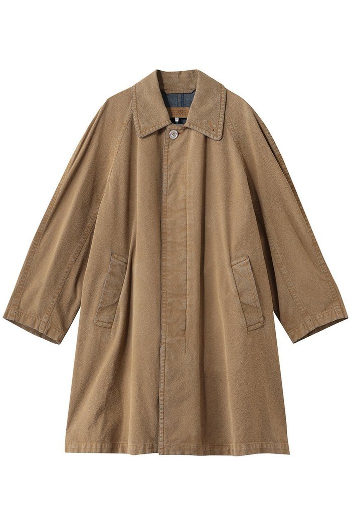 【エムエム6 メゾン マルタン マルジェラ/MM6 Maison Martin Margiela】のステンカラーコート インテリア・キッズ・メンズ・レディースファッション・服の通販 founy(ファニー) https://founy.com/ ファッション Fashion レディースファッション Fashion for Women アウター Coat / Outerwear Collection コート・ロングコート・ピーコート Long Coats, Peacoats & More カッティング Cutting Detail ベーシック Basic, Essential ロング Long, Long-Length |ID: prp329100004915449 ipo3291000000036843085