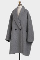 【ヒューエルミュージアム/hueLe Museum】の【hLM】ブークレージャージコート 人気、トレンドファッション・服の通販 founy(ファニー) ファッション Fashion レディースファッション Fashion for Women アウター Coat / Outerwear Collection コート・ロングコート・ピーコート Long Coats, Peacoats & More シンプル Simple, Minimal チェスターコート Chester Coat, Long Coat ループ Loop, Loop Knit ロング Long, Long-Length エレガント 上品 Elegant |ID:prp329100004915467