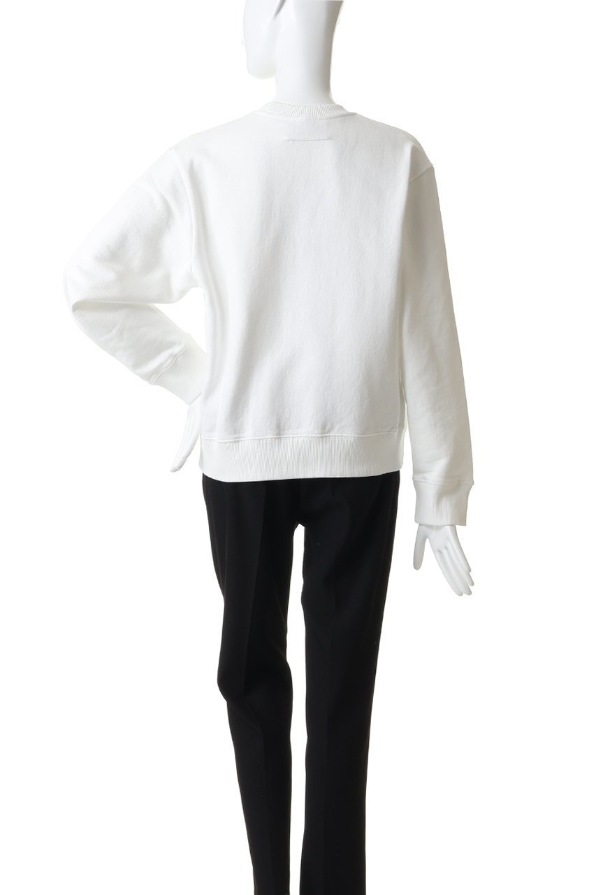 【エムエム6 メゾン マルタン マルジェラ/MM6 Maison Martin Margiela】のロゴプリントスウェットシャツ 人気、トレンドファッション・服の通販 founy(ファニー) ファッション Fashion レディースファッション Fashion for Women トップス・カットソー Cut & Sew Tops シャツ・ブラウス・オフィスカジュアル Elegant Blouses & Button-Ups レディースパーカー・カジュアルフーディー Casual Hoodies & Sweatshirts ロングTシャツ・Tシャツ Longline T-Shirts & Tees スウェット・クルーネックトップス Sweatshirts & Crewnecks / Relaxed Fit Sweat Tops カットソー・ベーシックTシャツ Cut-and-Sewn Tops / Stretch Tees & Basics スウェット / スエット Sweatshirt, Sweatwear フロント Front, Front Design プリント Print, Printed Pattern ロング Long, Long-Length 新作・新入荷 New Arrivals / New In other-4|ID: prp329100004915529 ipo3291000000036843991