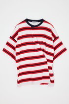 【ナゴンスタンス/nagonstans】のtuck t-shirt 人気、トレンドファッション・服の通販 founy(ファニー) ファッション Fashion レディースファッション Fashion for Women トップス・カットソー Cut & Sew Tops シャツ・ブラウス・オフィスカジュアル Elegant Blouses & Button-Ups ロングTシャツ・Tシャツ Longline T-Shirts & Tees カットソー・ベーシックTシャツ Cut-and-Sewn Tops / Stretch Tees & Basics ショート Short, Short Length シンプル Simple, Minimal スリーブ Sleeve, Long Sleeve / Short Sleeve ボックス Boxy, Box Shape ボーダー Border, Stripe 再入荷 Restock / Back in Stock thumbnail Chili|ID: prp329100004915534 ipo3291000000036844026