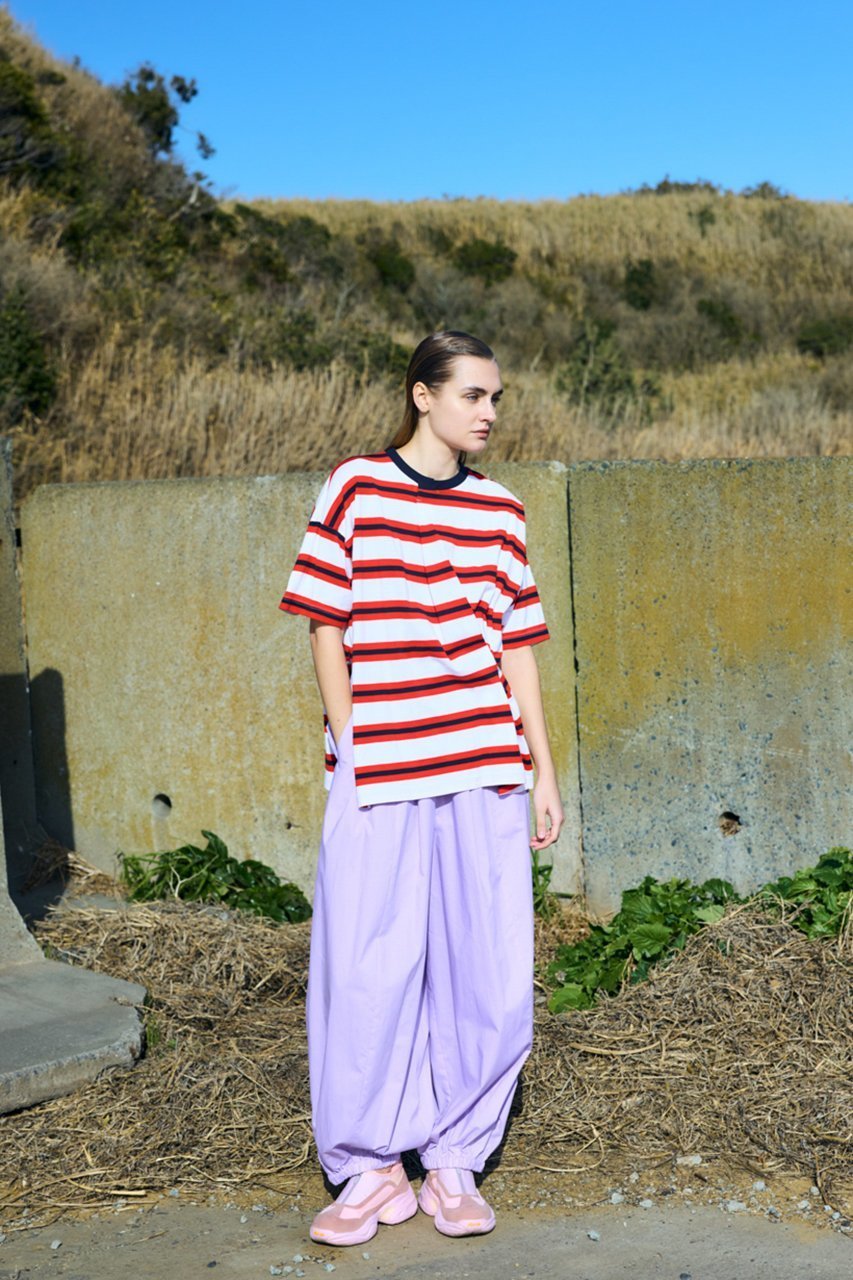 【ナゴンスタンス/nagonstans】のtuck t-shirt 人気、トレンドファッション・服の通販 founy(ファニー) ファッション Fashion レディースファッション Fashion for Women トップス・カットソー Cut & Sew Tops シャツ・ブラウス・オフィスカジュアル Elegant Blouses & Button-Ups ロングTシャツ・Tシャツ Longline T-Shirts & Tees カットソー・ベーシックTシャツ Cut-and-Sewn Tops / Stretch Tees & Basics ショート Short, Short Length シンプル Simple, Minimal スリーブ Sleeve, Long Sleeve / Short Sleeve ボックス Boxy, Box Shape ボーダー Border, Stripe 再入荷 Restock / Back in Stock other-3|ID: prp329100004915534 ipo3291000000036844031