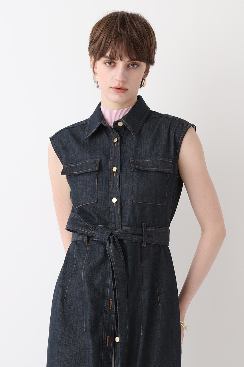 【アルアバイル/allureville】のシャンブレーデニムライクワンピース 人気、トレンドファッション・服の通販 founy(ファニー) ファッション Fashion レディースファッション Fashion for Women ワンピース Dresses チュニック Tunic Tops & Dresses ギャザー Gathered, Ruffled コンパクト Compact, Small Size シューズ Shoes, Footwear チュニック Tunic, Long Top デニム Denim, Jeans Material ノースリーブ Sleeveless, No-Sleeve フェミニン Feminine, Girly フラット Flat, Flat Shoes フラップ Flap, Flap Pocket フロント Front, Front Design ポケット Pocket, Pocket Detail ロング Long, Long-Length おすすめ Recommended / Our Picks エレガント 上品 Elegant 新作・新入荷 New Arrivals / New In other-8|ID: prp329100004915591 ipo3291000000036844529