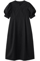 【ランバン オン ブルー/LANVIN en Bleu】のタイプライターパフスリーブワンピース 人気、トレンドファッション・服の通販 founy(ファニー) ファッション Fashion レディースファッション Fashion for Women ワンピース Dresses チュニック Tunic Tops & Dresses スリーブ Sleeve, Long Sleeve / Short Sleeve タイプライター Typewriter Fabric, Crisp Cotton チュニック Tunic, Long Top フェミニン Feminine, Girly ロング Long, Long-Length 夏 Summer 新作・新入荷 New Arrivals / New In 春 Spring S/S・春夏 SS, Spring/Summer, Warm Season thumbnail ブラック|ID: prp329100004915593 ipo3291000000036844537