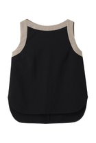 【ティアラ/Tiara】のバイカラーノースリーブブラウス(セットアップ可) 人気、トレンドファッション・服の通販 founy(ファニー) ファッション Fashion レディースファッション Fashion for Women トップス・カットソー Cut & Sew Tops キャミソール&ノースリーブ Camisoles & Sleeveless Tops シャツ・ブラウス・オフィスカジュアル Elegant Blouses & Button-Ups インナー Innerwear ジャケット Jacket, Outerwear セットアップ Set-Up, Coordinated Outfit ノースリーブ Sleeveless, No-Sleeve リネン Linen, Linen Fabric 新作・新入荷 New Arrivals / New In thumbnail ブラック|ID: prp329100004915607 ipo3291000000036844653