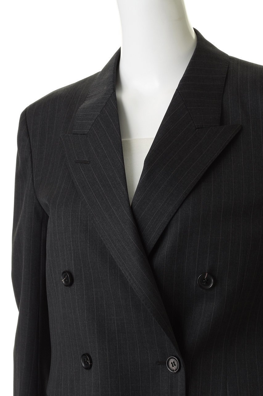 【ヴェニカ/Venica】のstripe tailored double jacket 人気、トレンドファッション・服の通販 founy(ファニー) 　ファッション　Fashion　レディースファッション　Fashion for Women　アウター　Coat / Outerwear Collection　レディースジャケット・軽アウター　Jackets　なめらか　Smooth, Silky Texture　ジャケット　Jacket, Outerwear　ストライプ　Stripe, Striped Pattern　新作・新入荷　New Arrivals / New In　other-5|ID: prp329100004915610 ipo3291000000036844677