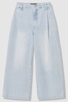 【アルアバイル/allureville】のブリーチデニムワイドレッグパンツ ライトブルー|ID: prp329100004915637 ipo3291000000036844880