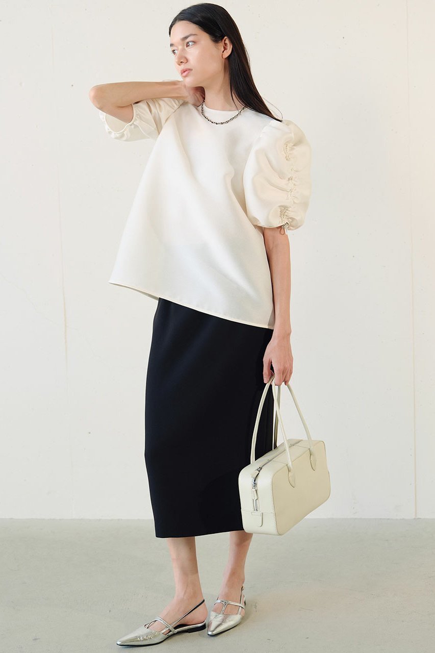 【ジェイドット/j.】のダブルジョーゼット タイトスカート 人気、トレンドファッション・服の通販 founy(ファニー) 　ファッション　Fashion　レディースファッション　Fashion for Women　スカート　Skirts　ロングスカート　Long Skirts / Maxi & Midi Skirts　シンプル　Simple, Minimal　ジョーゼット　Georgette, Semi-Sheer Fabric　タイトスカート　Pencil Skirt, Tight Skirt　ダブル　Double, Double-Breasted　ロング　Long, Long-Length　エレガント 上品　Elegant　新作・新入荷　New Arrivals / New In　other-7|ID: prp329100004915647 ipo3291000000036844974