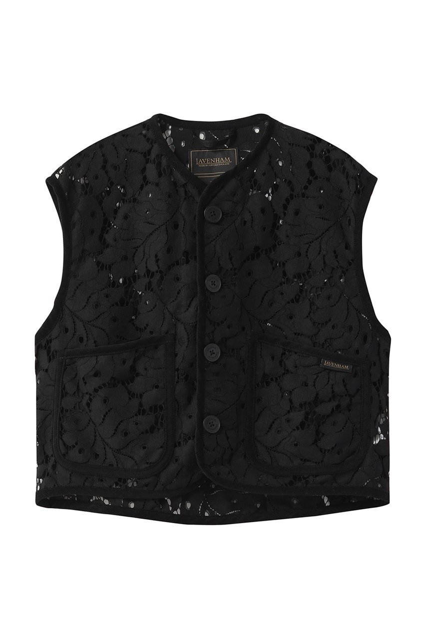 【ラベンハム/lavenham】のBLACK EDITION LACE CROPPED COCOON THORNHAM インテリア・キッズ・メンズ・レディースファッション・服の通販 founy(ファニー) ファッション Fashion レディースファッション Fashion for Women アウター Coat / Outerwear Collection レディースジャケット・軽アウター Jackets ブルゾンジャケット・スポーティアウター Blouson Jackets クラシカル Classical, Vintage-Inspired クロップド Cropped, Short Length シアー Sheer, See-Through ジャケット Jacket, Outerwear ブルゾン Blouson, Bomber Jacket マキシ Maxi, Full Length ミックス Mix, Mixed Style レース Lace, Lace Fabric ワイド Wide, Wide Fit エレガント 上品 Elegant 夏 Summer 新作・新入荷 New Arrivals / New In 春 Spring S/S・春夏 SS, Spring/Summer, Warm Season ブラック|ID: prp329100004915656 ipo3291000000036845043