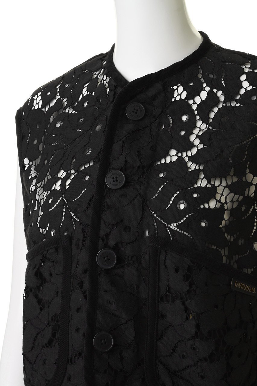 【ラベンハム/lavenham】のBLACK EDITION LACE CROPPED COCOON THORNHAM 人気、トレンドファッション・服の通販 founy(ファニー) ファッション Fashion レディースファッション Fashion for Women アウター Coat / Outerwear Collection レディースジャケット・軽アウター Jackets ブルゾンジャケット・スポーティアウター Blouson Jackets クラシカル Classical, Vintage-Inspired クロップド Cropped, Short Length シアー Sheer, See-Through ジャケット Jacket, Outerwear ブルゾン Blouson, Bomber Jacket マキシ Maxi, Full Length ミックス Mix, Mixed Style レース Lace, Lace Fabric ワイド Wide, Wide Fit エレガント 上品 Elegant 夏 Summer 新作・新入荷 New Arrivals / New In 春 Spring S/S・春夏 SS, Spring/Summer, Warm Season other-5|ID: prp329100004915656 ipo3291000000036845051