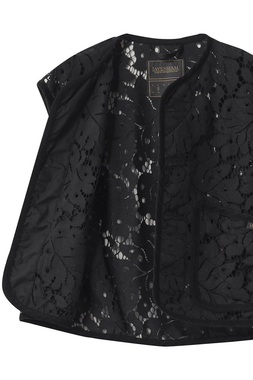 【ラベンハム/lavenham】のBLACK EDITION LACE CROPPED COCOON THORNHAM 人気、トレンドファッション・服の通販 founy(ファニー) ファッション Fashion レディースファッション Fashion for Women アウター Coat / Outerwear Collection レディースジャケット・軽アウター Jackets ブルゾンジャケット・スポーティアウター Blouson Jackets クラシカル Classical, Vintage-Inspired クロップド Cropped, Short Length シアー Sheer, See-Through ジャケット Jacket, Outerwear ブルゾン Blouson, Bomber Jacket マキシ Maxi, Full Length ミックス Mix, Mixed Style レース Lace, Lace Fabric ワイド Wide, Wide Fit エレガント 上品 Elegant 夏 Summer 新作・新入荷 New Arrivals / New In 春 Spring S/S・春夏 SS, Spring/Summer, Warm Season other-6|ID: prp329100004915656 ipo3291000000036845053