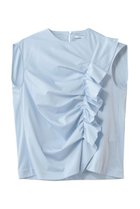 【ベイジ,/BEIGE,】のAFGHA( アフガ)/コットンドレープ スムーストップス Sax|ID: prp329100004916887 ipo3291000000036862577