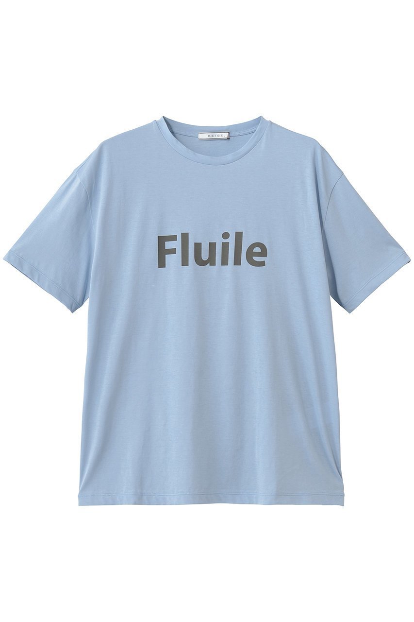 【ベイジ,/BEIGE,】のSTELLERITE(ステライト)/コットンロゴTシャツ インテリア・キッズ・メンズ・レディースファッション・服の通販 founy(ファニー) 　ファッション　Fashion　レディースファッション　Fashion for Women　トップス・カットソー　Cut & Sew Tops　シャツ・ブラウス・オフィスカジュアル　Elegant Blouses & Button-Ups　ロングTシャツ・Tシャツ　Longline T-Shirts & Tees　カットソー・ベーシックTシャツ　Cut-and-Sewn Tops / Stretch Tees & Basics　ショート　Short, Short Length　シンプル　Simple, Minimal　スリーブ　Sleeve, Long Sleeve / Short Sleeve　プリント　Print, Printed Pattern　今季　This Season, Current Season　新作・新入荷　New Arrivals / New In　Sax|ID: prp329100004916890 ipo3291000000036862601