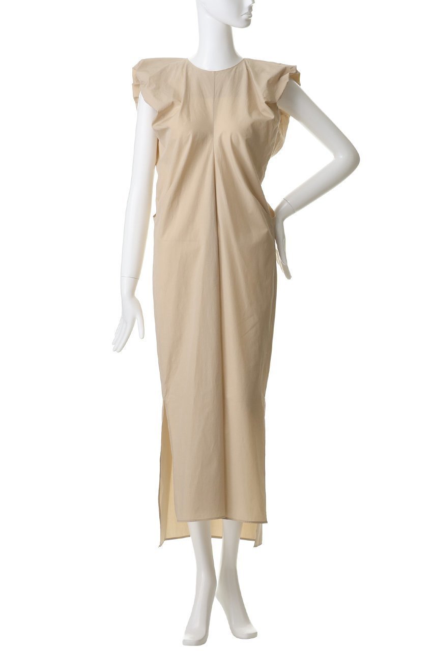 【ベイジ,/BEIGE,】のMALLOW(マロウ)/コットンタック バルーンスリーブドレス 人気、トレンドファッション・服の通販 founy(ファニー) ファッション Fashion レディースファッション Fashion for Women ワンピース Dresses フォーマル・パーティードレス・結婚式用ドレス Elegant & Casual Dresses チュニック Tunic Tops & Dresses スリット Slit, Slit Detail チュニック Tunic, Long Top ドレープ Drape, Draping Fabric パーティ Party, Party Style フレア Flare, Flared ブロード Broadcloth, Fine Cotton ロング Long, Long-Length 新作・新入荷 New Arrivals / New In other-2|ID: prp329100004916892 ipo3291000000036862619