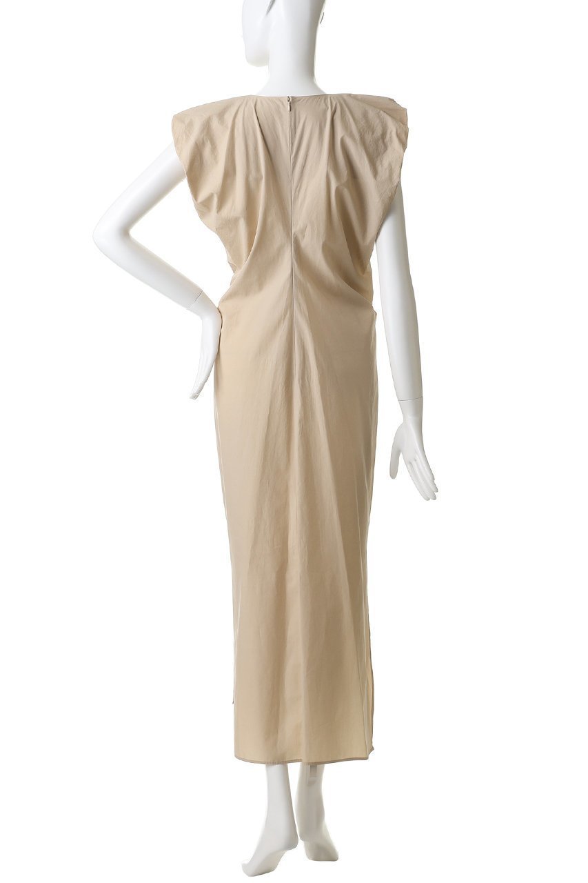 【ベイジ,/BEIGE,】のMALLOW(マロウ)/コットンタック バルーンスリーブドレス 人気、トレンドファッション・服の通販 founy(ファニー) ファッション Fashion レディースファッション Fashion for Women ワンピース Dresses フォーマル・パーティードレス・結婚式用ドレス Elegant & Casual Dresses チュニック Tunic Tops & Dresses スリット Slit, Slit Detail チュニック Tunic, Long Top ドレープ Drape, Draping Fabric パーティ Party, Party Style フレア Flare, Flared ブロード Broadcloth, Fine Cotton ロング Long, Long-Length 新作・新入荷 New Arrivals / New In other-4|ID: prp329100004916892 ipo3291000000036862621