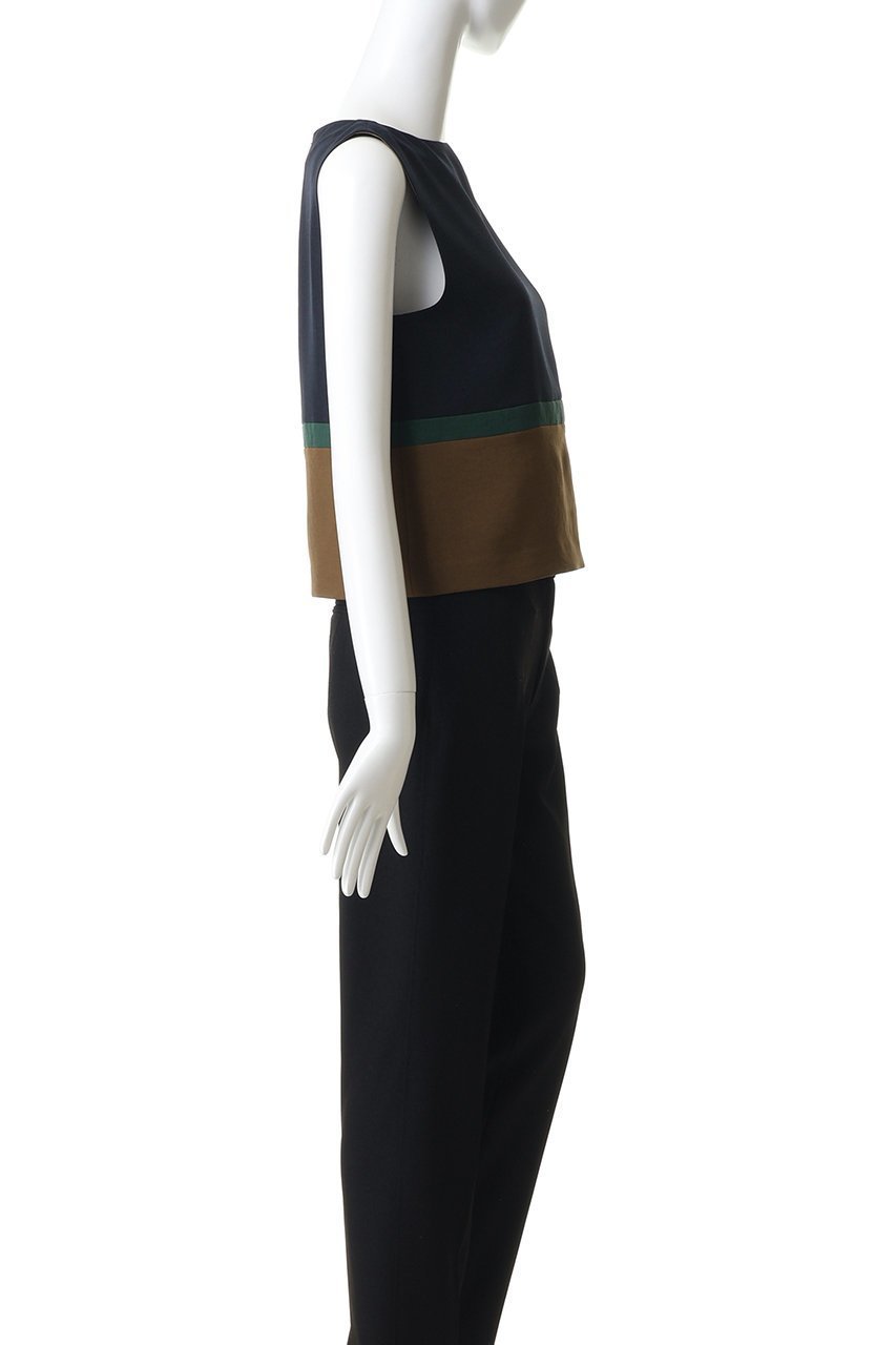 【ティアラ/Tiara】のカラーブロックブラウス 人気、トレンドファッション・服の通販 founy(ファニー) 　ファッション　Fashion　レディースファッション　Fashion for Women　トップス・カットソー　Cut & Sew Tops　キャミソール&ノースリーブ　Camisoles & Sleeveless Tops　シャツ・ブラウス・オフィスカジュアル　Elegant Blouses & Button-Ups　シンプル　Simple, Minimal　ジャケット　Jacket, Outerwear　ノースリーブ　Sleeveless, No-Sleeve　ブロック　Block, Solid Block Pattern　ボトム　Bottoms, Lower Wear　エレガント 上品　Elegant　夏　Summer　新作・新入荷　New Arrivals / New In　other-3|ID: prp329100004916895 ipo3291000000036862644