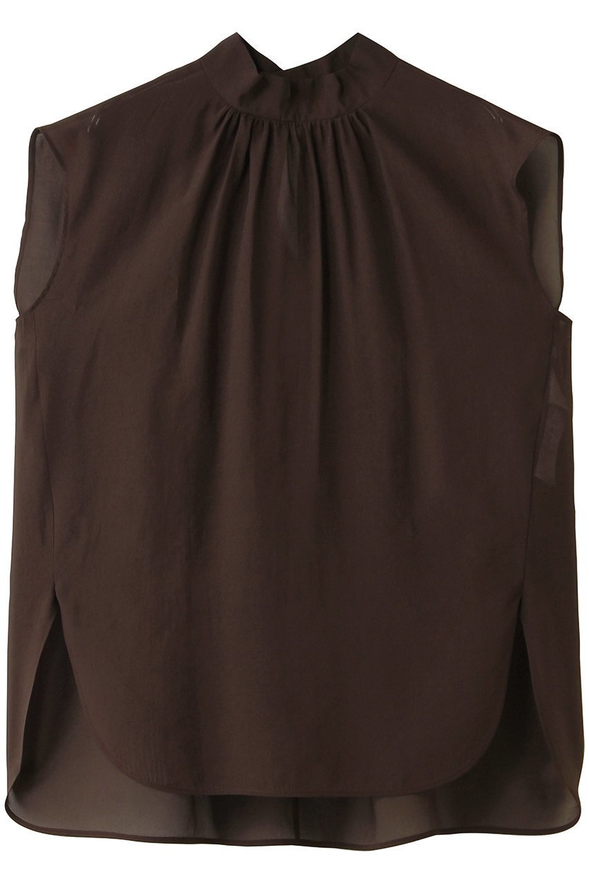 【ベイジ,/BEIGE,】のSERAPHIN(セラフィン)/ライトシアー ハイネックブラウス インテリア・キッズ・メンズ・レディースファッション・服の通販 founy(ファニー) ファッション Fashion レディースファッション Fashion for Women トップス・カットソー Cut & Sew Tops シャツ・ブラウス・オフィスカジュアル Elegant Blouses & Button-Ups おすすめ Recommended / Our Picks ギャザー Gathered, Ruffled シアー Sheer, See-Through ショート Short, Short Length スリーブ Sleeve, Long Sleeve / Short Sleeve セットアップ Set-Up, Coordinated Outfit ハイネック High Neck, Mock Neck フレンチ French, French Style エレガント 上品 Elegant 夏 Summer 新作・新入荷 New Arrivals / New In 春 Spring S/S・春夏 SS, Spring/Summer, Warm Season Bordeaux|ID: prp329100004916897 ipo3291000000036862657