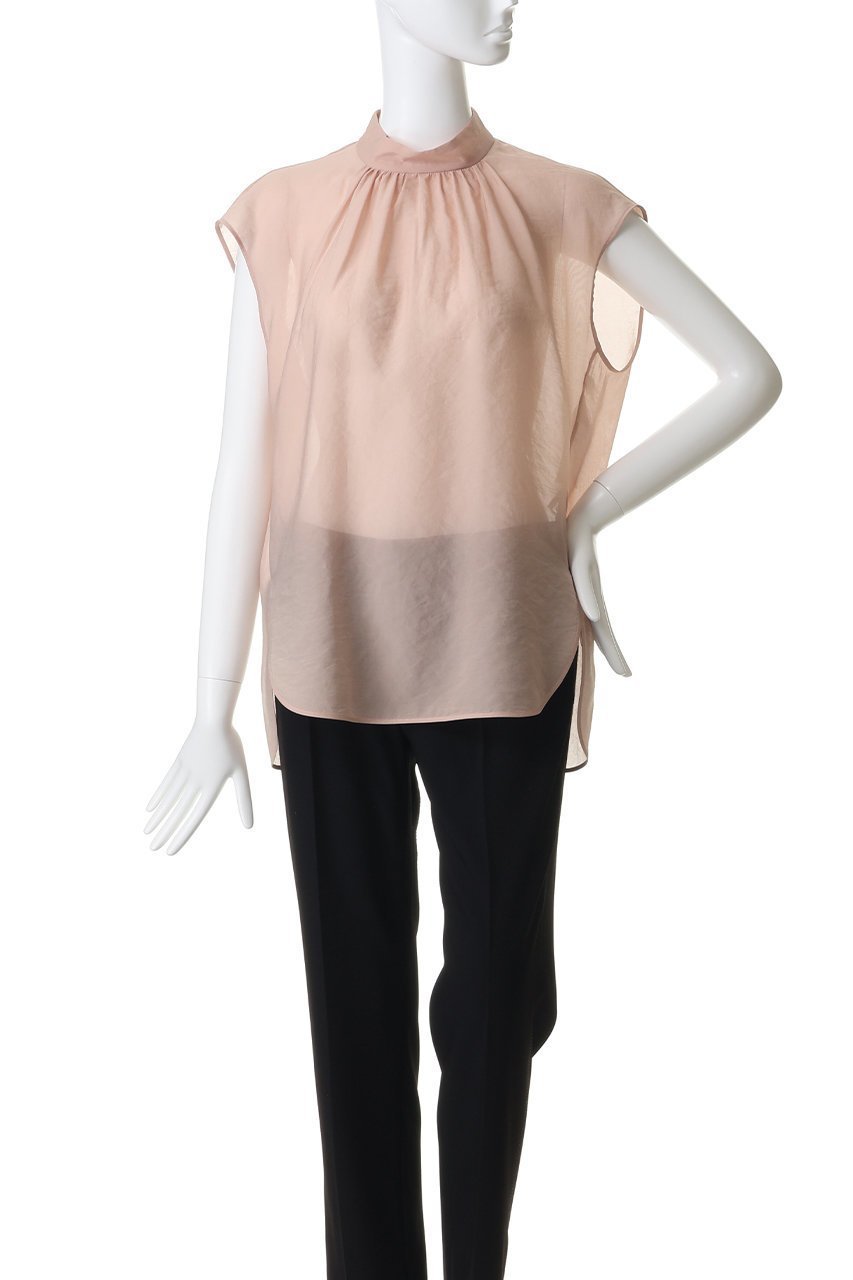 【ベイジ,/BEIGE,】のSERAPHIN(セラフィン)/ライトシアー ハイネックブラウス 人気、トレンドファッション・服の通販 founy(ファニー) ファッション Fashion レディースファッション Fashion for Women トップス・カットソー Cut & Sew Tops シャツ・ブラウス・オフィスカジュアル Elegant Blouses & Button-Ups おすすめ Recommended / Our Picks ギャザー Gathered, Ruffled シアー Sheer, See-Through ショート Short, Short Length スリーブ Sleeve, Long Sleeve / Short Sleeve セットアップ Set-Up, Coordinated Outfit ハイネック High Neck, Mock Neck フレンチ French, French Style エレガント 上品 Elegant 夏 Summer 新作・新入荷 New Arrivals / New In 春 Spring S/S・春夏 SS, Spring/Summer, Warm Season other-2|ID: prp329100004916897 ipo3291000000036862658