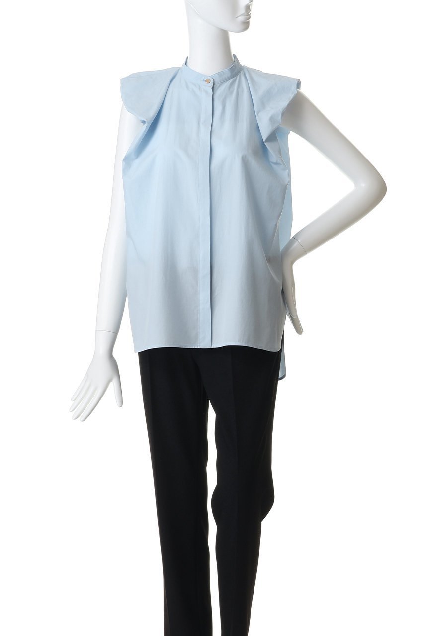 【ベイジ,/BEIGE,】のMALLOW(マロウ)/コットンタック バルーンスリーブブラウス 人気、トレンドファッション・服の通販 founy(ファニー) 　ファッション　Fashion　レディースファッション　Fashion for Women　トップス・カットソー　Cut & Sew Tops　シャツ・ブラウス・オフィスカジュアル　Elegant Blouses & Button-Ups　ショート　Short, Short Length　スリーブ　Sleeve, Long Sleeve / Short Sleeve　バルーン　Balloon, Balloon Silhouette　フレア　Flare, Flared　ブロード　Broadcloth, Fine Cotton　新作・新入荷　New Arrivals / New In　other-2|ID: prp329100004916898 ipo3291000000036862666