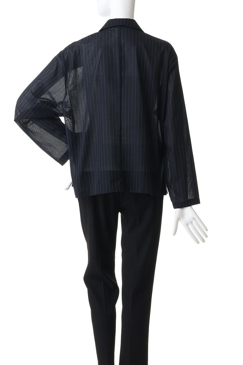 【ミディウミソリッド/MIDIUMISOLID】のsheer tailored shirt JK ジャケット 人気、トレンドファッション・服の通販 founy(ファニー) ファッション Fashion レディースファッション Fashion for Women アウター Coat / Outerwear Collection レディースジャケット・軽アウター Jackets おすすめ Recommended / Our Picks カーディガン Cardigan, Knitwear シンプル Simple, Minimal ジャケット Jacket, Outerwear ストライプ Stripe, Striped Pattern エレガント 上品 Elegant 夏 Summer 新作・新入荷 New Arrivals / New In other-4|ID: prp329100004916899 ipo3291000000036862676