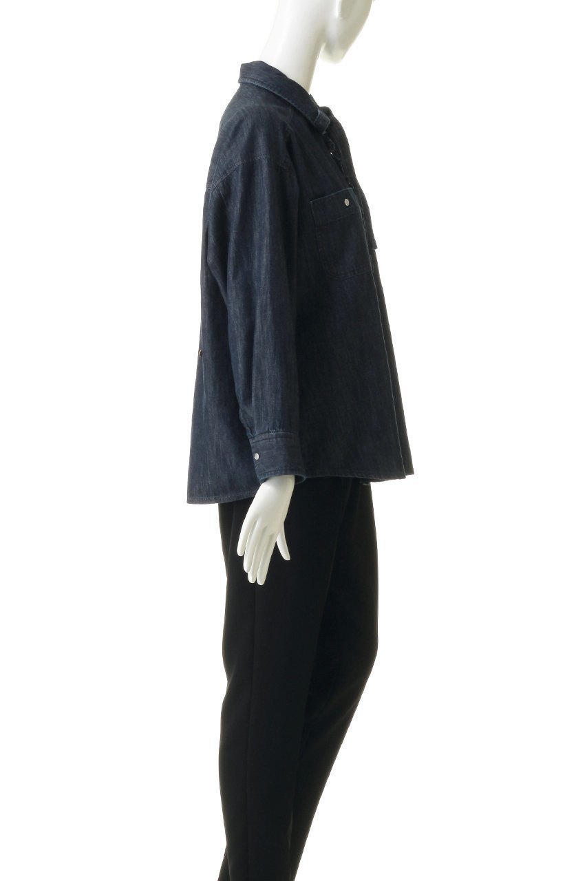 【ミュベール/MUVEIL】のデニムブラウス 人気、トレンドファッション・服の通販 founy(ファニー) ファッション Fashion レディースファッション Fashion for Women トップス・カットソー Cut & Sew Tops シャツ・ブラウス・オフィスカジュアル Elegant Blouses & Button-Ups エレガント 上品 Elegant ギャザー Gathered, Ruffled スリーブ Sleeve, Long Sleeve / Short Sleeve デニム Denim, Jeans Material ロング Long, Long-Length 新作・新入荷 New Arrivals / New In other-3|ID: prp329100004916900 ipo3291000000036862684