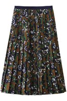 【ティアラ/Tiara】のオールドローズプリントプリーツスカート ブラウン|ID: prp329100004916910 ipo3291000000036862759