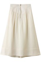 【ベイジ,/BEIGE,】のBERNARD(ベルナール)/リネン混 ゴールドジップ ハイウエススカート Ecru|ID: prp329100004916914 ipo3291000000036862785
