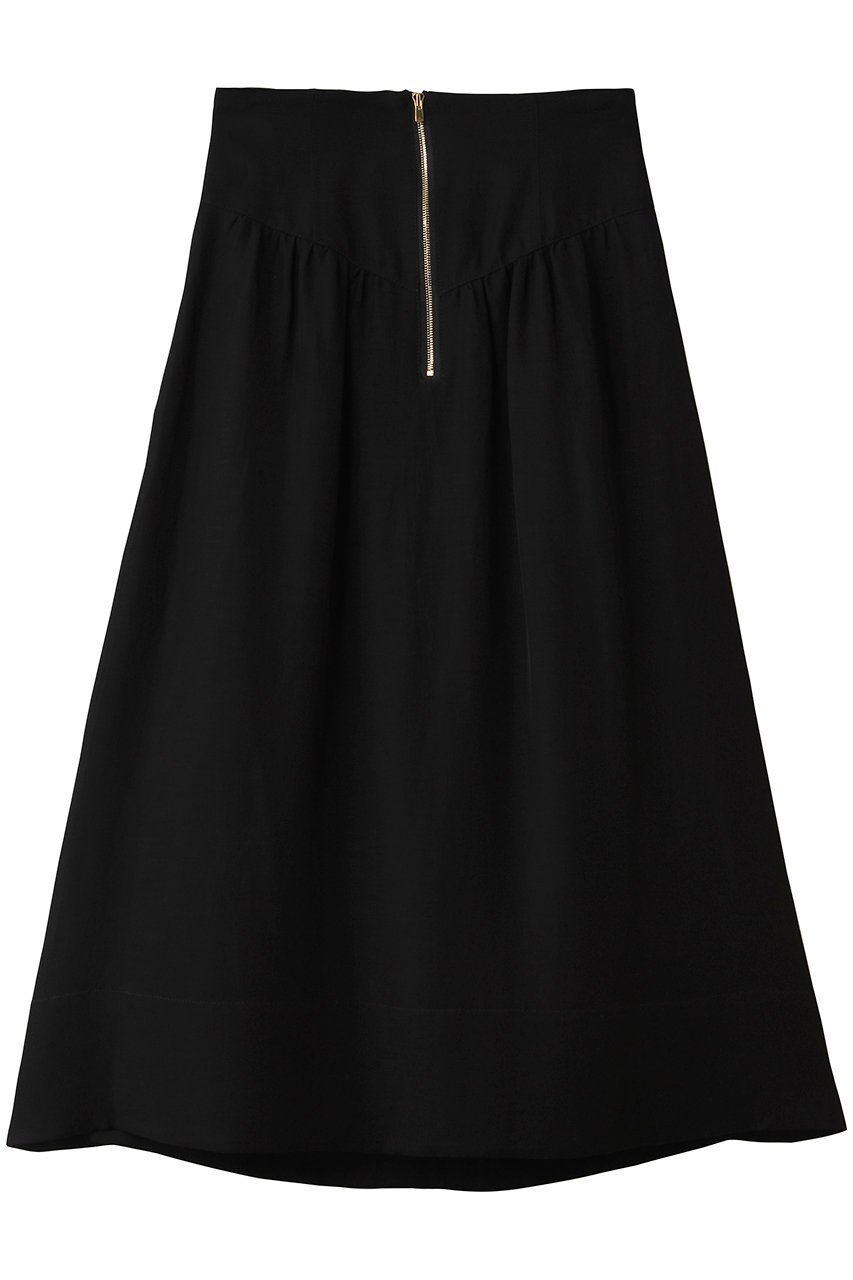 【ベイジ,/BEIGE,】のBERNARD(ベルナール)/リネン混 ゴールドジップ ハイウエススカート インテリア・キッズ・メンズ・レディースファッション・服の通販 founy(ファニー) ファッション Fashion レディースファッション Fashion for Women スカート Skirts ロングスカート Long Skirts / Maxi & Midi Skirts ギャザー Gathered, Ruffled コルセット Corset, Bustier リネン Linen, Linen Fabric ロング Long, Long-Length 新作・新入荷 New Arrivals / New In Black|ID: prp329100004916914 ipo3291000000036862786