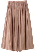 【ミディウミソリッド/MIDIUMISOLID】のdesin gather SK スカート 人気、トレンドファッション・服の通販 founy(ファニー) ファッション Fashion レディースファッション Fashion for Women スカート Skirts ロングスカート Long Skirts / Maxi & Midi Skirts ギャザー Gathered, Ruffled シアー Sheer, See-Through シンプル Simple, Minimal ロング Long, Long-Length 新作・新入荷 New Arrivals / New In |ID:prp329100004916917