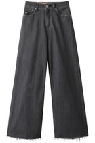 【ヤヌーク/YANUK】のワイドフレアデニム 人気、トレンドファッション・服の通販 founy(ファニー) ファッション Fashion レディースファッション Fashion for Women パンツ Pants & Trousers デニムパンツ・ジーンズ・美脚デニム Denim Jeans & Pants ウォッシュ Washed Finish ジーンズ Jeans, Denim Pants デニム Denim, Jeans Material 夏 Summer 春 Spring S/S・春夏 SS, Spring/Summer, Warm Season thumbnail エアリーグレー|ID: prp329100004916956 ipo3291000000036864815