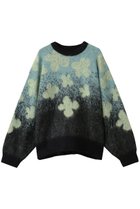 【メゾンスペシャル/MAISON SPECIAL】の【UNISEX】フラワーグラデーション モヘアシャギーニット GRN(グリーン)|ID: prp329100004916968 ipo3291000000036865397