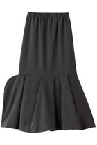 【エンフォルド/ENFOLD】のKEY-HOLE SKIRT 人気、トレンドファッション・服の通販 founy(ファニー) ファッション Fashion レディースファッション Fashion for Women スカート Skirts ロングスカート Long Skirts / Maxi & Midi Skirts おすすめ Recommended / Our Picks サークル Circle, Round Design ストレッチ Stretch, Stretchy Fabric チュニック Tunic, Long Top バランス Balance, Style Balance フレア Flare, Flared ロング Long, Long-Length 切替 Switching, Contrast Panel 定番 Standard, Basic Item thumbnail チャコールグレー|ID: prp329100004916975 ipo3291000000036865532