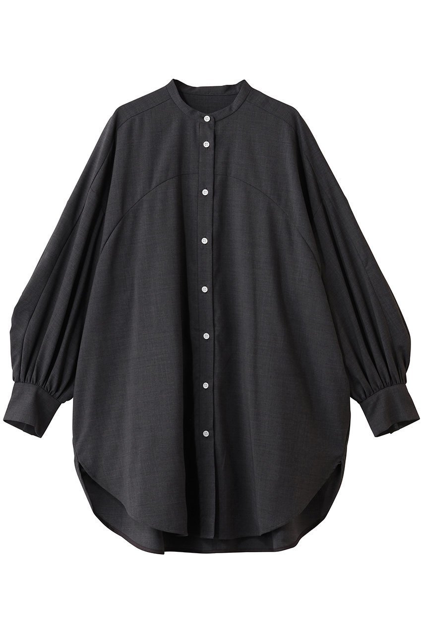 【エンフォルド/ENFOLD】のCIRCLE TUNIC-SHIRT 人気、トレンドファッション・服の通販 founy(ファニー) 　ファッション　Fashion　レディースファッション　Fashion for Women　トップス・カットソー　Cut & Sew Tops　シャツ・ブラウス・オフィスカジュアル　Elegant Blouses & Button-Ups　ロングTシャツ・Tシャツ　Longline T-Shirts & Tees　カットソー・ベーシックTシャツ　Cut-and-Sewn Tops / Stretch Tees & Basics　サークル　Circle, Round Design　ストレッチ　Stretch, Stretchy Fabric　スリーブ　Sleeve, Long Sleeve / Short Sleeve　チュニック　Tunic, Long Top　ドレープ　Drape, Draping Fabric　パターン　Pattern, Design Print　フォルム　Silhouette, Form　ベスト　Vest, Waistcoat　ロング　Long, Long-Length　エレガント 上品　Elegant　切替　Switching, Contrast Panel　定番　Standard, Basic Item　 other-1|ID: prp329100004916976 ipo3291000000036865537