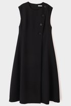 【ル フィル/LE PHIL】のジレロングワンピース 人気、トレンドファッション・服の通販 founy(ファニー) ファッション Fashion レディースファッション Fashion for Women アウター Coat / Outerwear Collection ワンピース Dresses チュニック Tunic Tops & Dresses クラシック Classic, Timeless Style ダブル Double, Double-Breasted チュニック Tunic, Long Top ハイネック High Neck, Mock Neck バランス Balance, Style Balance フロント Front, Front Design ロング Long, Long-Length エレガント 上品 Elegant thumbnail ブラック|ID: prp329100004916980 ipo3291000000036865629