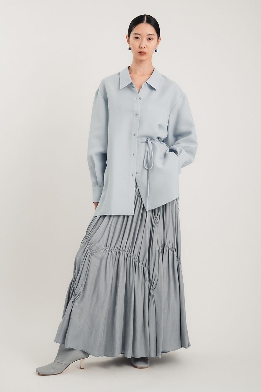 【スタニングルアー/STUNNING LURE】のrバックスリットシャツ 人気、トレンドファッション・服の通販 founy(ファニー) ファッション Fashion レディースファッション Fashion for Women トップス・カットソー Cut & Sew Tops シャツ・ブラウス・オフィスカジュアル Elegant Blouses & Button-Ups バッグ Bags スリット Slit, Slit Detail スリーブ Sleeve, Long Sleeve / Short Sleeve モダン Modern, Contemporary ロング Long, Long-Length エレガント 上品 Elegant other-8|ID: prp329100004916991 ipo3291000000036865895