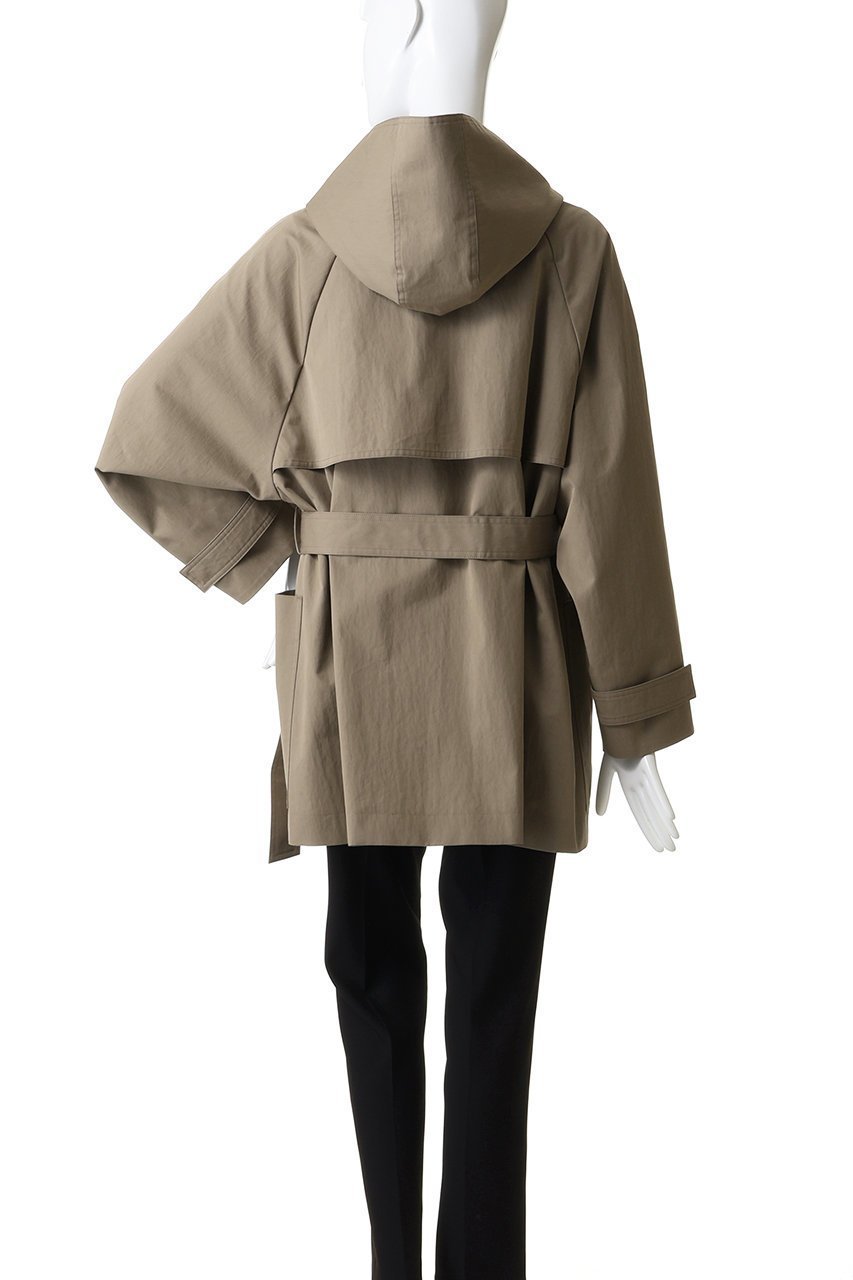 【エブール/ebure】のドライコットンツイル ショートコート 人気、トレンドファッション・服の通販 founy(ファニー) 　ファッション　Fashion　レディースファッション　Fashion for Women　アウター　Coat / Outerwear Collection　コート・ロングコート・ピーコート　Long Coats, Peacoats & More　おすすめ　Recommended / Our Picks　イタリア　Italy　ショルダー　Shoulder, Shoulder Strap　ショート　Short, Short Length　ツイル　Twist, Twisted Detail　ドロップ　Drop Shoulder, Dropped Style　ビッグ　Big, Oversized　フィット　Fit, Slim Fit　ヴィンテージ　Vintage Style　other-4|ID: prp329100004916997 ipo3291000000036865999