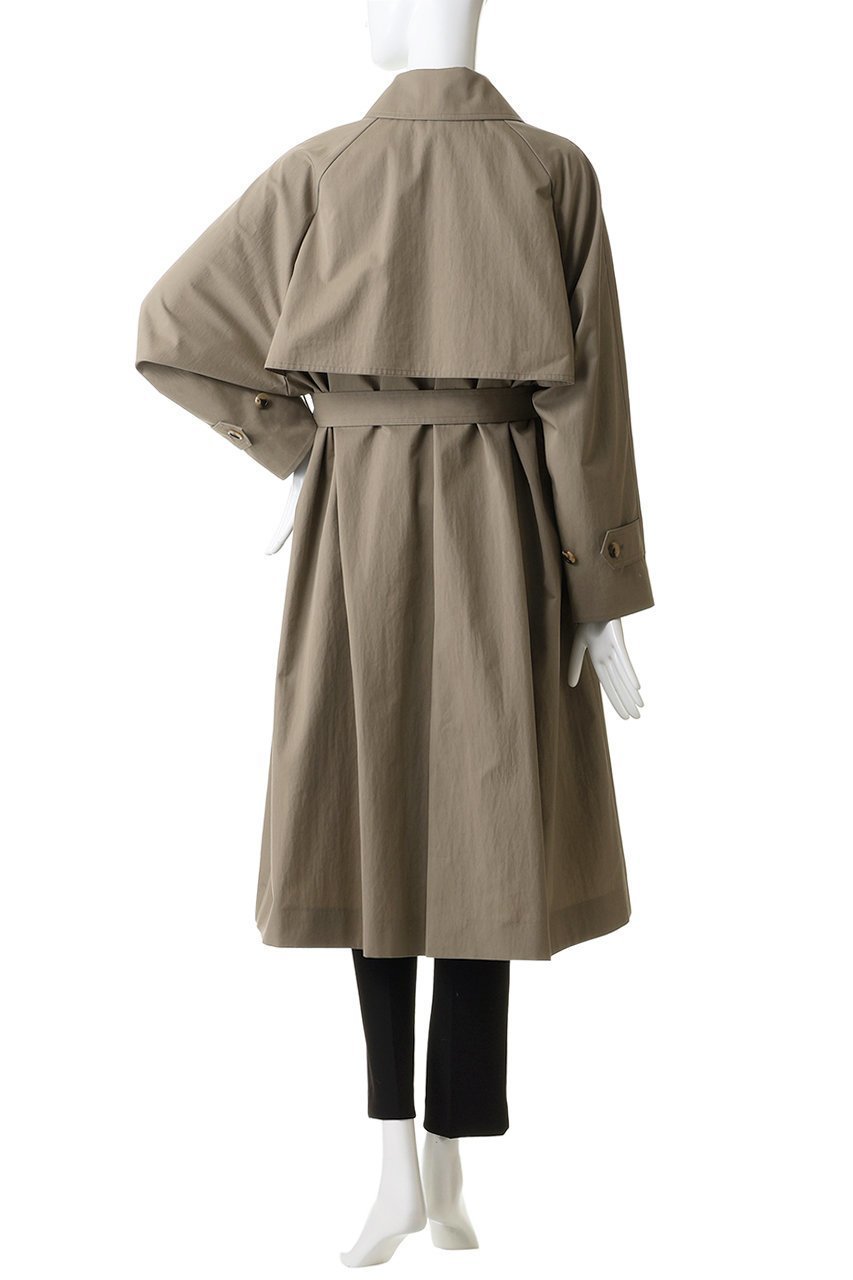 【エブール/ebure】のドライコットンツイル ロングコート 人気、トレンドファッション・服の通販 founy(ファニー) 　ファッション　Fashion　レディースファッション　Fashion for Women　アウター　Coat / Outerwear Collection　コート・ロングコート・ピーコート　Long Coats, Peacoats & More　イタリア　Italy　ツイル　Twist, Twisted Detail　トレンチ　Trench, Trench Coat　ロング　Long, Long-Length　ヴィンテージ　Vintage Style　other-4|ID: prp329100004916998 ipo3291000000036866008