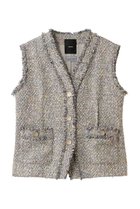 【エブール/ebure】のマルチツィード ノーカラージレ 人気、トレンドファッション・服の通販 founy(ファニー) ファッション Fashion レディースファッション Fashion for Women アウター Coat / Outerwear Collection レディースジャケット・軽アウター Jackets おすすめ Recommended / Our Picks イタリア Italy ジャケット Jacket, Outerwear セットアップ Set-Up, Coordinated Outfit ツイード／ツィード Choker, Choker Necklace デニム Denim, Jeans Material バイアス Bias, Diagonal Cut ベスト Vest, Waistcoat ポケット Pocket, Pocket Detail thumbnail マルチ|ID: prp329100004916999 ipo3291000000036866014