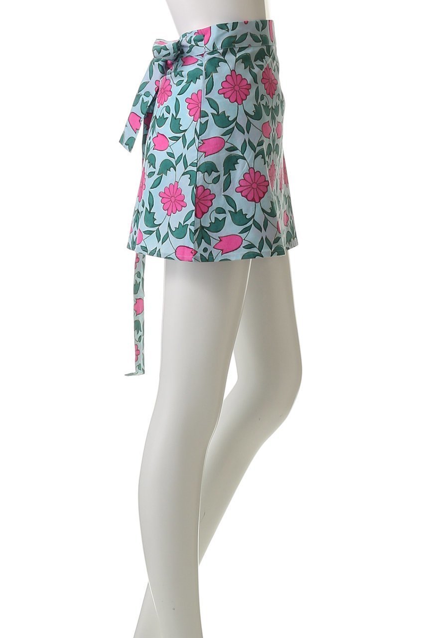 【エスゼット ブロックプリント/SZ Blockprints】のSHANTI MINI SKIRT LISBON バックリボンミニスカート 人気、トレンドファッション・服の通販 founy(ファニー) 　ファッション　Fashion　レディースファッション　Fashion for Women　スカート　Skirts　ミニスカート　Mini Skirts　コンパクト　Compact, Small Size　ミニスカート　Mini Skirt, Short Skirt　リボン　Ribbon, Bow　夏　Summer　春　Spring　S/S・春夏　SS, Spring/Summer, Warm Season　other-3|ID: prp329100004917007 ipo3291000000036866415