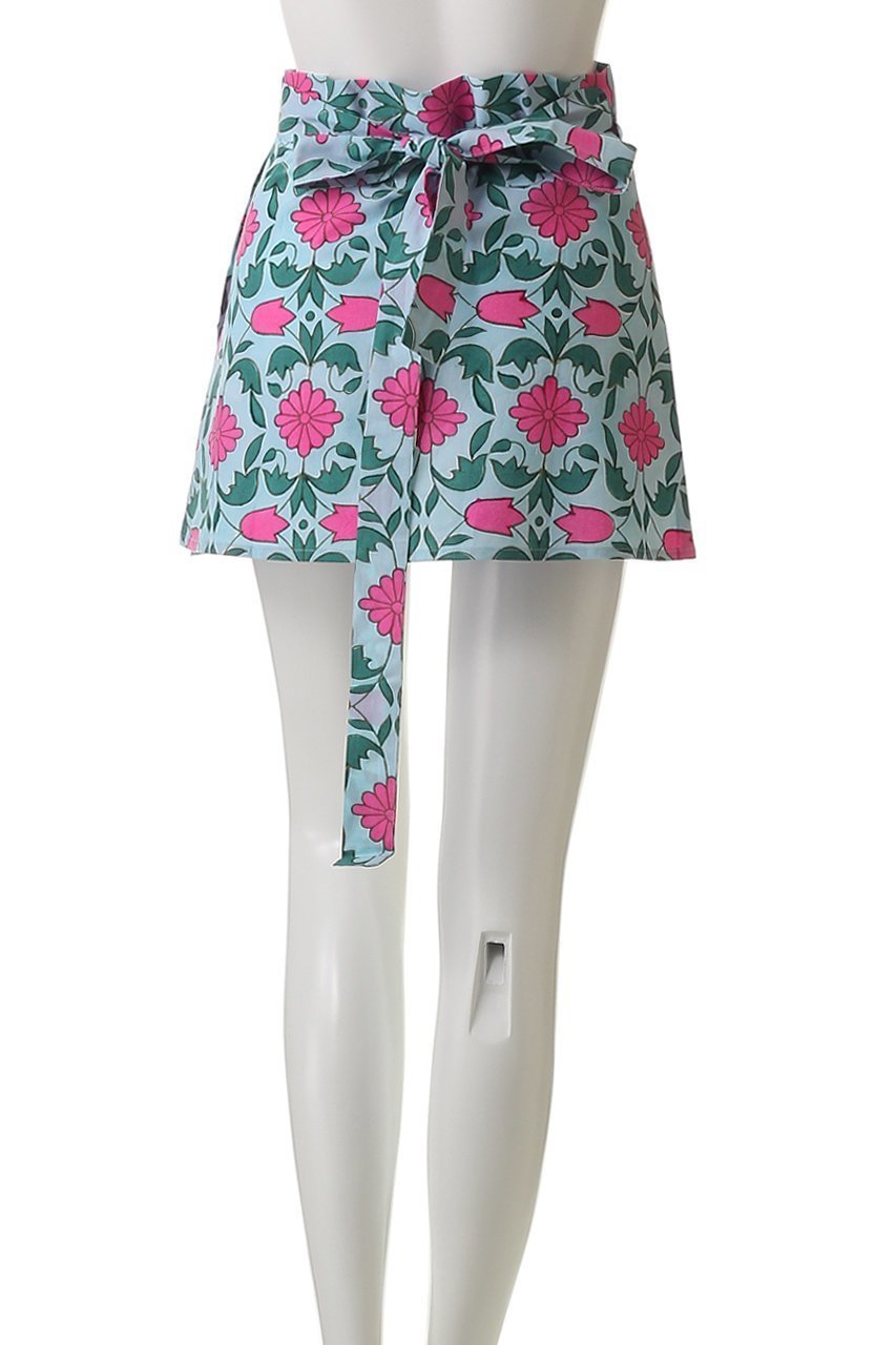 【エスゼット ブロックプリント/SZ Blockprints】のSHANTI MINI SKIRT LISBON バックリボンミニスカート 人気、トレンドファッション・服の通販 founy(ファニー) 　ファッション　Fashion　レディースファッション　Fashion for Women　スカート　Skirts　ミニスカート　Mini Skirts　コンパクト　Compact, Small Size　ミニスカート　Mini Skirt, Short Skirt　リボン　Ribbon, Bow　夏　Summer　春　Spring　S/S・春夏　SS, Spring/Summer, Warm Season　other-4|ID: prp329100004917007 ipo3291000000036866416