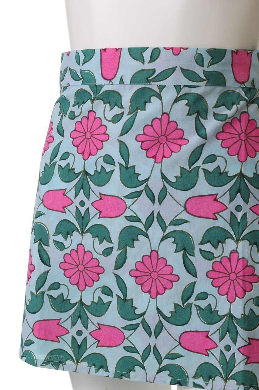 【エスゼット ブロックプリント/SZ Blockprints】のSHANTI MINI SKIRT LISBON バックリボンミニスカート 人気、トレンドファッション・服の通販 founy(ファニー) 　ファッション　Fashion　レディースファッション　Fashion for Women　スカート　Skirts　ミニスカート　Mini Skirts　コンパクト　Compact, Small Size　ミニスカート　Mini Skirt, Short Skirt　リボン　Ribbon, Bow　夏　Summer　春　Spring　S/S・春夏　SS, Spring/Summer, Warm Season　other-5|ID: prp329100004917007 ipo3291000000036866417