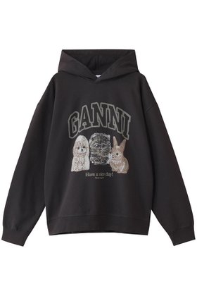 【ガニー/GANNI】 Isoli オーバーサイズ アニマル クロップ フーディー人気、トレンドファッション・服の通販 founy(ファニー) ファッション Fashion レディースファッション Fashion for Women トップス・カットソー Cut & Sew Tops シャツ・ブラウス・オフィスカジュアル Elegant Blouses & Button-Ups レディースパーカー・カジュアルフーディー Casual Hoodies & Sweatshirts ロングTシャツ・Tシャツ Longline T-Shirts & Tees スウェット・クルーネックトップス Sweatshirts & Crewnecks / Relaxed Fit Sweat Tops カットソー・ベーシックTシャツ Cut-and-Sewn Tops / Stretch Tees & Basics おすすめ Recommended / Our Picks アニマル Animal Print スラックス Slacks, Dress Pants デニム Denim, Jeans Material ボトム Bottoms, Lower Wear |ID:prp329100004917010
