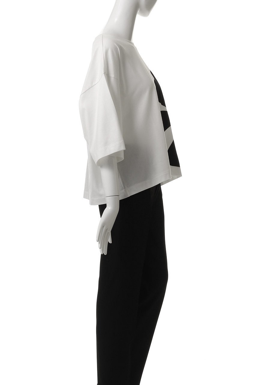 【プレインピープル/PLAIN PEOPLE】のアップリケ花モチーフTシャツ 人気、トレンドファッション・服の通販 founy(ファニー) ファッション Fashion レディースファッション Fashion for Women トップス・カットソー Cut & Sew Tops シャツ・ブラウス・オフィスカジュアル Elegant Blouses & Button-Ups ロングTシャツ・Tシャツ Longline T-Shirts & Tees カットソー・ベーシックTシャツ Cut-and-Sewn Tops / Stretch Tees & Basics アシンメトリー Asymmetrical Style ショート Short, Short Length スリーブ Sleeve, Long Sleeve / Short Sleeve フラワー Flower, Floral モチーフ Motif, Design Theme モノトーン Monotone, Black and White other-3|ID: prp329100004917013 ipo3291000000036866628