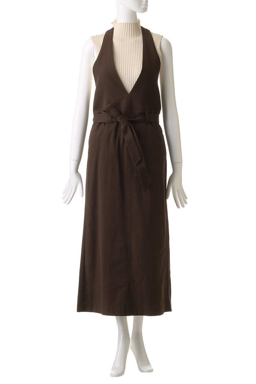 【クラネ/CLANE】のHALTER NECK LOW WAIST ONEPIECE/ワンピース 人気、トレンドファッション・服の通販 founy(ファニー) 　ファッション　Fashion　レディースファッション　Fashion for Women　ワンピース　Dresses　チュニック　Tunic Tops & Dresses　インナー　Innerwear　ストレート　Straight, Straight Cut　タンク　Tank Top, Sleeveless Top　チュニック　Tunic, Long Top　ロング　Long, Long-Length　other-2|ID: prp329100004917017 ipo3291000000036866670