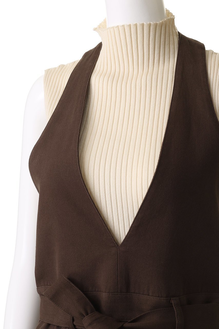 【クラネ/CLANE】のHALTER NECK LOW WAIST ONEPIECE/ワンピース 人気、トレンドファッション・服の通販 founy(ファニー) 　ファッション　Fashion　レディースファッション　Fashion for Women　ワンピース　Dresses　チュニック　Tunic Tops & Dresses　インナー　Innerwear　ストレート　Straight, Straight Cut　タンク　Tank Top, Sleeveless Top　チュニック　Tunic, Long Top　ロング　Long, Long-Length　other-5|ID: prp329100004917017 ipo3291000000036866673