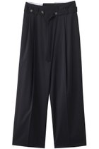 【エンフォルド/ENFOLD】のBELT WIDE-STRAIGHT TROUSERS/トラウザーズ・パンツ 人気、トレンドファッション・服の通販 founy(ファニー) ファッション Fashion レディースファッション Fashion for Women パンツ Pants & Trousers 2024年 2024 2024春夏・S/S Spring/Summer 2024 SS24 ストレート Straight, Straight Cut リラックス Relax, Relaxed Fit ワイド Wide, Wide Fit thumbnail ダークネイビー|ID: prp329100004917022 ipo3291000000036866719