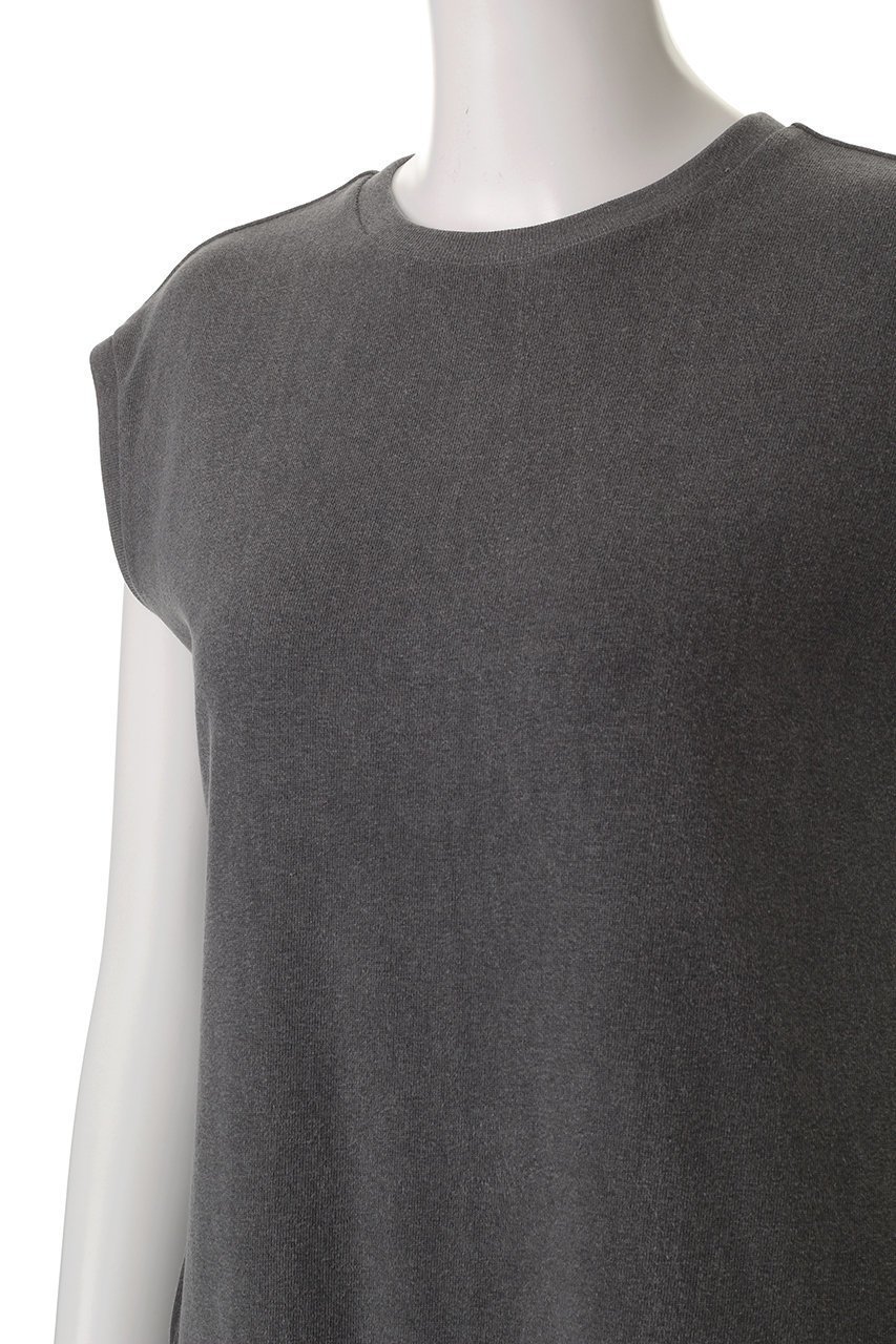 【オブリオ/AUBRIOT】のヴィンテージライク ジャージドレス 人気、トレンドファッション・服の通販 founy(ファニー) 　ファッション　Fashion　レディースファッション　Fashion for Women　ワンピース　Dresses　フォーマル・パーティードレス・結婚式用ドレス　Elegant & Casual Dresses　チュニック　Tunic Tops & Dresses　スリット　Slit, Slit Detail　チュニック　Tunic, Long Top　ベーシック　Basic, Essential　ロング　Long, Long-Length　ヴィンテージ　Vintage Style　other-5|ID: prp329100004917032 ipo3291000000036866951