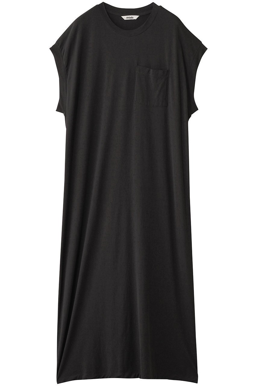 【オブラダ/Oblada】のポケット タンク ワンピース インテリア・キッズ・メンズ・レディースファッション・服の通販 founy(ファニー) 　ファッション　Fashion　レディースファッション　Fashion for Women　ワンピース　Dresses　チュニック　Tunic Tops & Dresses　おすすめ　Recommended / Our Picks　サンダル　Sandals, Summer Shoes　スニーカー　Sneakers, Trainers　タンク　Tank Top, Sleeveless Top　チュニック　Tunic, Long Top　ポケット　Pocket, Pocket Detail　リゾート　Resort, Vacation Style　ロング　Long, Long-Length　ブラック|ID: prp329100004917063 ipo3291000000036867520