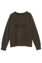 【マディソンブルー/MADISONBLUE】のHELLO SWEAT L/S URAKE DYED ロングスリーブスウェット グレー|ID: prp329100004917085 ipo3291000000036867969