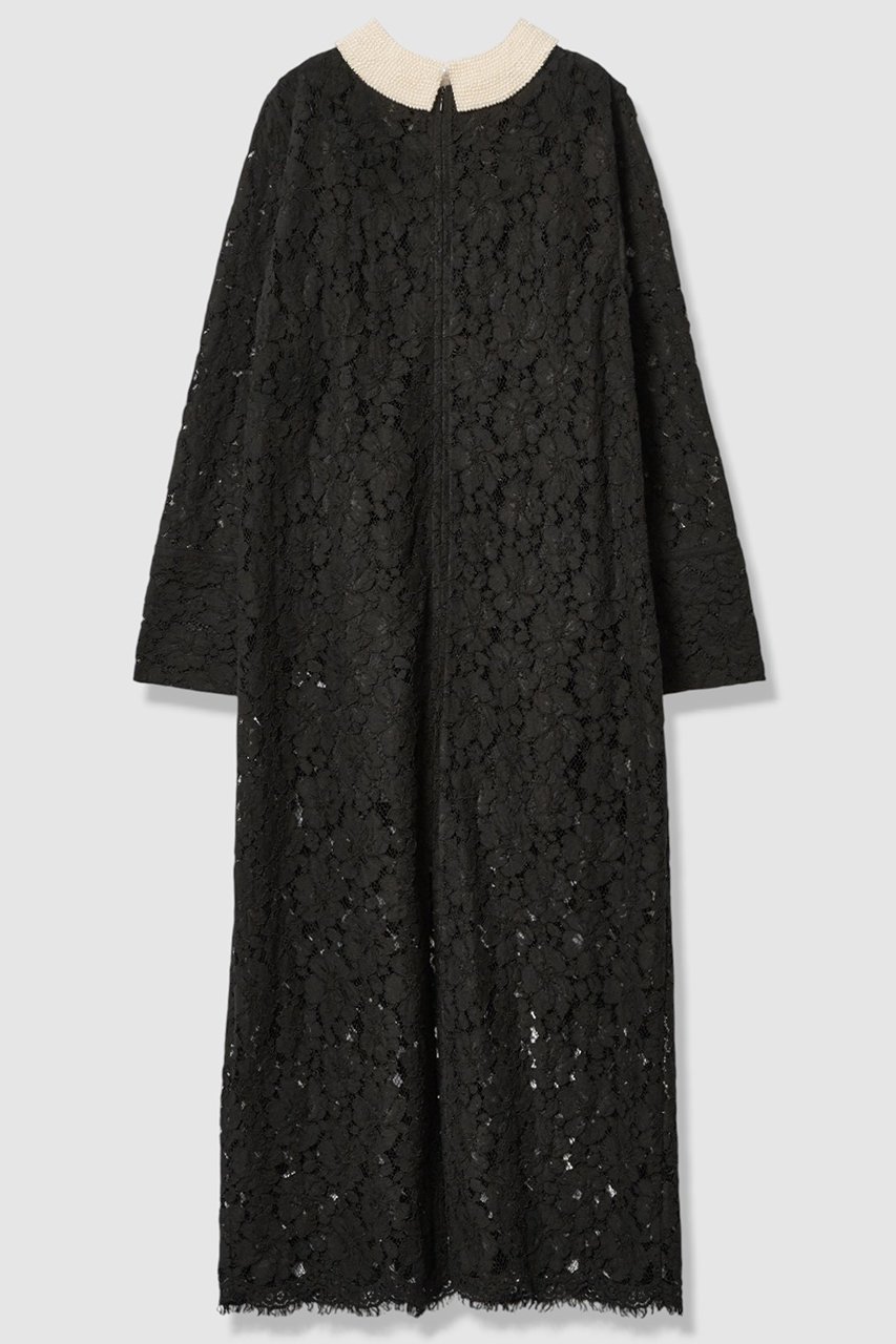 【アルアバイル/allureville】の【LOULOU WILLOUGHBY】パールネックレースワンピース 人気、トレンドファッション・服の通販 founy(ファニー) 　ファッション　Fashion　レディースファッション　Fashion for Women　ワンピース　Dresses　チュニック　Tunic Tops & Dresses　エレガント 上品　Elegant　キャミソール　Camisole, Spaghetti Strap Top　ストレート　Straight, Straight Cut　チュニック　Tunic, Long Top　ドレス　Dress, One-Piece　ネックレス　Necklace, Pendant Necklace　パール　Pearl, Pearl Accent　レース　Lace, Lace Fabric　ロング　Long, Long-Length　other-2|ID: prp329100004917112 ipo3291000000036868623